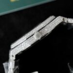 Audemars Piguet 15400 Best Copies Watch Diamonds Moissanite Hong Kong Custom 41mm - Image 8