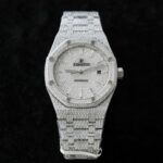 Audemars Piguet 15400 Best Copies Watch Diamonds Moissanite Hong Kong Custom 41mm - Image 2