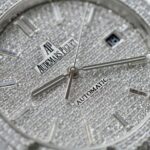 Audemars Piguet 15400 Best Copies Watch Diamonds Moissanite Hong Kong Custom 41mm - Image 5