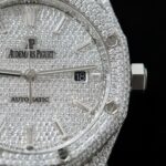 Audemars Piguet 15400 Best Copies Watch Diamonds Moissanite Hong Kong Custom 41mm - Image 6