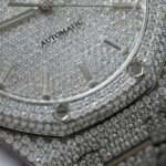 Audemars Piguet 15400 Best Copies Watch Diamonds Moissanite Hong Kong Custom 41mm - Image 7