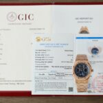 Audemars Piguet 26574 Blue Dial Replica Watches 18K Gold Wrapped Custom APS Factory 41mm