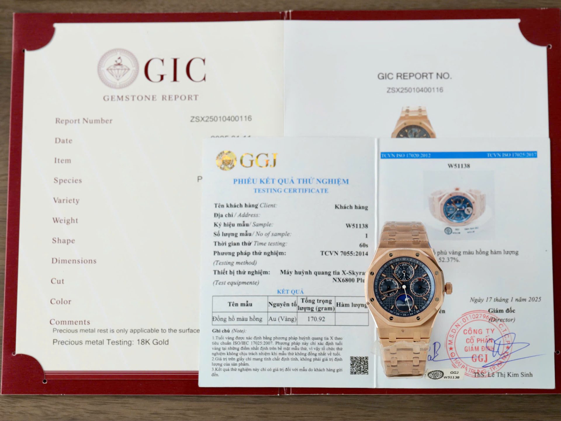 Dong-Ho-Audemars-Piguet-26574-Mat-Xanh-Che-Tac-Boc-Vang-That-Nha-May-APS-41mm-1.jpg Audemars Piguet 26574 Blue Dial Replica Watches 18K Gold Wrapped Custom APS Factory 41mm - Image 1