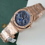 Audemars Piguet 26574 Blue Dial Replica Watches 18K Gold Wrapped Custom APS Factory 41mm - Image 3