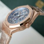 Audemars Piguet 26574 Blue Dial Replica Watches 18K Gold Wrapped Custom APS Factory 41mm - Image 6