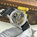 Audemars Piguet 26600 Tourbillon Openworked Replica Watch Leather Strap 41mm - Image 3