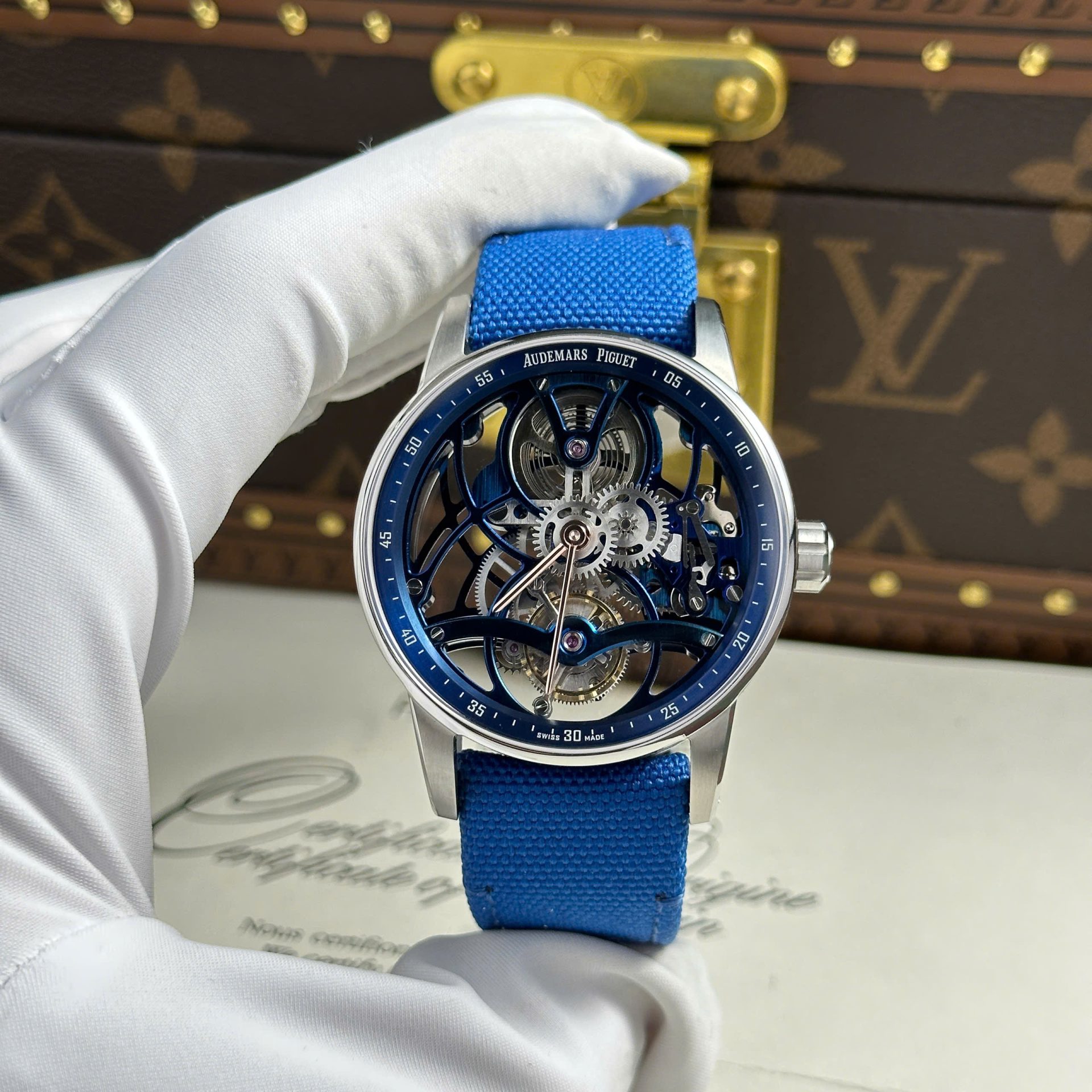 Dong-Ho-Audemars-Piguet-26600-Tourbillon-Openworked-Replica-11-Mau-Xanh-41mm-1.jpg Audemars Piguet 26600 Tourbillon Openworked Best Replica Watch Blue 41mm - Image 1
