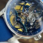 Audemars Piguet 26600 Tourbillon Openworked Best Replica Watch Blue 41mm - Image 10