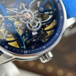 Audemars Piguet 26600 Tourbillon Openworked Best Replica Watch Blue 41mm - Image 5