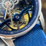 Audemars Piguet 26600 Tourbillon Openworked Best Replica Watch Blue 41mm - Image 6