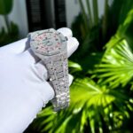 Audemars Piguet Best Replica Watch Custom Diamonds Moissanite Hong Kong 41mm - Image 5