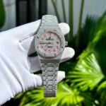 Audemars Piguet Best Replica Watch Custom Diamonds Moissanite Hong Kong 41mm - Image 2