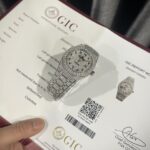 Audemars Piguet Best Replica Watch Royal Oak Custom Moissanite Diamonds 41mm