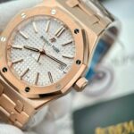 Audemars Piguet Fake Watch Royal Oak 15450 White Gold IP Factory 37mm - Image 4