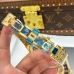 Audemars Piguet Copies Watch Royal Oak Chronograph Frosted Gold 26240 Yellow Dial APS Factory 41mm - Image 13