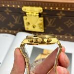 Audemars Piguet Copies Watch Royal Oak Chronograph Frosted Gold 26240 Yellow Dial APS Factory 41mm - Image 10