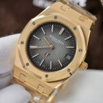 Audemars Piguet Copies Watch Royal Oak Jumbo 16202OR Gold Wrapped ZF Factory 39mm - Image 4