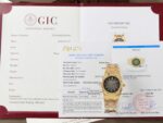 Audemars Piguet Copies Watch Royal Oak Jumbo 16202OR Gold Wrapped ZF Factory 39mm