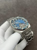 Audemars Piguet Royal Oak Tourbillon Extra-Thin 26521PT Custom Platinum PT950 And Synthetic Semstones 41mm - Image 3