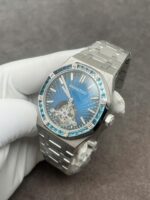 Audemars Piguet Royal Oak Tourbillon Extra-Thin 26521PT Custom Platinum PT950 And Synthetic Semstones 41mm - Image 4