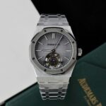 Audemars Piguet Copies Watches Royal Oak Tourbillon Gray Dial Metal Wire 41mm