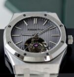 Audemars Piguet Copies Watches Royal Oak Tourbillon Gray Dial Metal Wire 41mm - Image 4