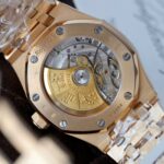 Audemars Piguet White Dial Imitation Watches 18K Gold Wrapped Custom 37mm - Image 8