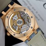 Audemars Piguet 15510R Royal Oak 50th Anniversary Dial Blue Imitation Watches 18K Gold Wrapped APS Factory 41mm - Image 7