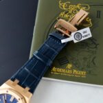 Audemars Piguet 15510R Royal Oak 50th Anniversary Dial Blue Imitation Watches 18K Gold Wrapped APS Factory 41mm - Image 8