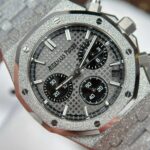 Audemars Piguet Replica Watch Royal Oak Chronograph Frosted Gold 26240 Gray Dial APS Factory 41mm - Image 4
