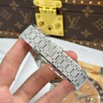 Audemars Piguet Best Replica Watches Royal Oak Chronograph Frosted Gold 26240 Blue Dial APS Factory 41mm - Image 12