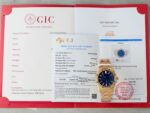 Audemars Piguet 15510R Royal Oak 50th Anniversary Dial Blue Replica Watches 18K Gold Wrapped 41mm