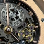 Audemars Piguet Imitation Watches Royal Oak Jumbo Extra-thin Openworked 16204 Skeleton Dial Rose Gold ZF Factory 39mm - Image 8