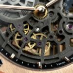 Audemars Piguet Imitation Watches Royal Oak Jumbo Extra-thin Openworked 16204 Skeleton Dial Rose Gold ZF Factory 39mm - Image 7