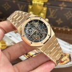 Audemars Piguet Imitation Watches Royal Oak Jumbo Extra-thin Openworked 16204 Skeleton Dial Rose Gold ZF Factory 39mm - Image 2