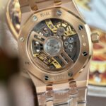Audemars Piguet Imitation Watches Royal Oak Jumbo Extra-thin Openworked 16204 Skeleton Dial Rose Gold ZF Factory 39mm - Image 12