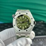 Audemars Piguet Imitation Watches Royal Oak Offshore 15720ST Green APS Factory 42mm