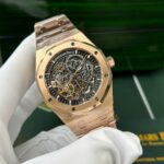 Audemars Piguet Best Copies Watch Royal Oak 15407 Rose Gold THB Factory 41mm