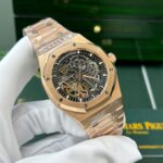 Audemars Piguet Best Copies Watch Royal Oak 15407 Rose Gold THB Factory 41mm - Image 3