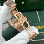 Audemars Piguet Best Copies Watch Royal Oak 15407 Rose Gold THB Factory 41mm - Image 12