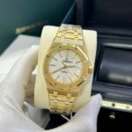 Audemars Piguet Copies Watches Royal Oak 15450 Yellow Gold IP Factory 37mm