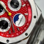 Audemars Piguet Replica Watch Royal Oak Chronogarph 26574ST Red Dial 41mm - Image 5