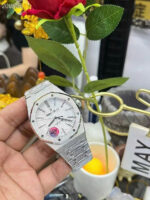 Audemars Piguet Imitation Watches Royal Oak Frosted Gold 15410 White Dial APS Facory 41mm - Image 2