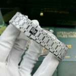Audemars Piguet Copies Watches Royal Oak Frosted Gold 15410BC Dial Black APS Factory 41mm - Image 8