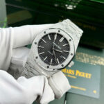 Audemars Piguet Copies Watches Royal Oak Frosted Gold 15410BC Dial Black APS Factory 41mm - Image 2