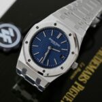 Audemars Piguet Knock Off Watch Royal Oak Jumbo Extra-thin 15202 Blue Dial ZF Factory 39mm - Image 3