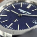 Audemars Piguet Imitation Watches Royal Oak Jumbo Extra-thin 16202 Grained Tuscan Dial ZF Factory 39mm - Image 4