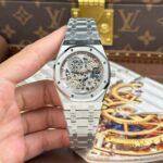 Audemars Piguet Replica Watches Royal Oak Jumbo Extra-thin Openworked 16204 Skeleton Dial ZF Factory 39mm