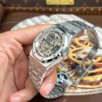 Audemars Piguet Replica Watches Royal Oak Jumbo Extra-thin Openworked 16204 Skeleton Dial ZF Factory 39mm - Image 9