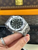 Audemars Piguet Knock Off Watches Royal Oak Offshore 15720 Black Dial APS Factory 42mm - Image 4